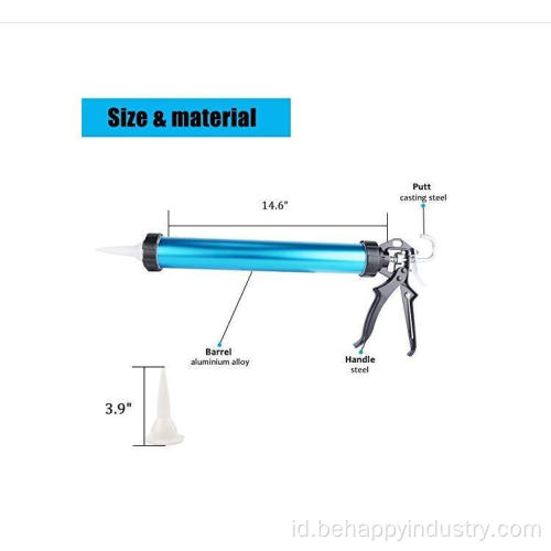 Sosis cadking gun cartridge manual aplikator senjata